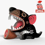 Eugy - Tassie Devil - 3D Cardboard Model